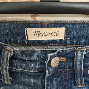 Madewell 9” High Rise Skinny Crop Jeans